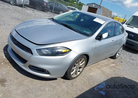 2013 Dodge Dart Sxt из США, поврежденный, VIN 1C3CDFBA4DD298629